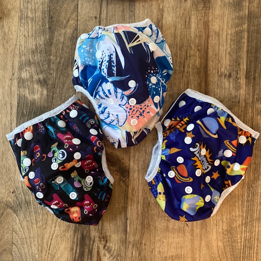 Bundle of 3 Swim Diapers